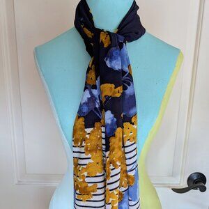 Talbots Floral Oblong Scarf - NWT